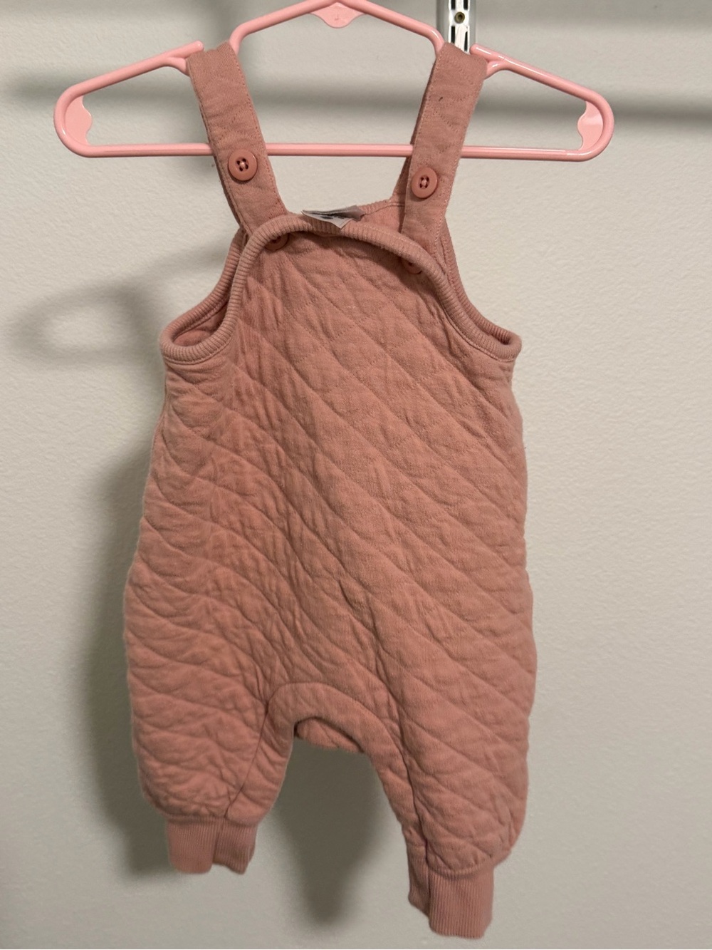 Hanna Andersson Mauve Pink Quilted Romper One-Piece